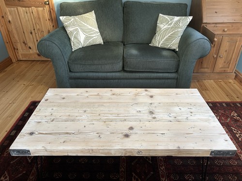 Handmade reclaimed wood coffee - handmade,