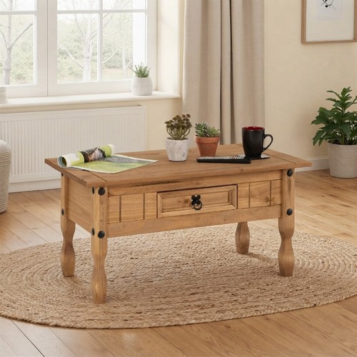 Corona drawer rustic - drawer, coffee