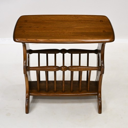 Ercol magazine rack with - magazine,
