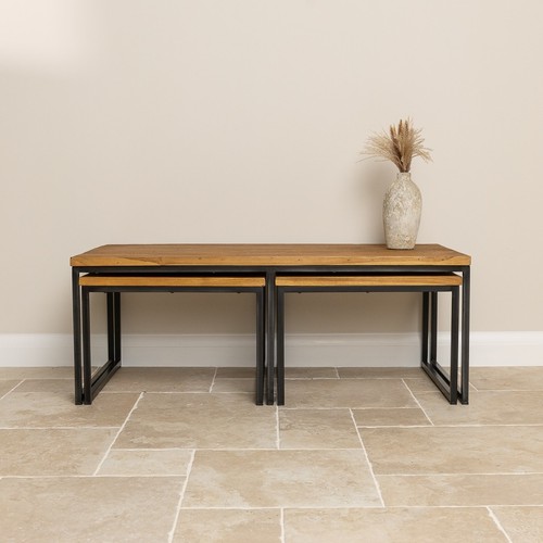 120cm 60cm reclaimed teak - 60cm,