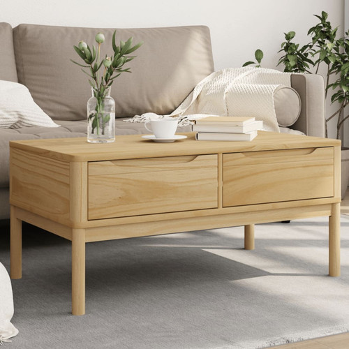 Coffee table solid pine - solid,