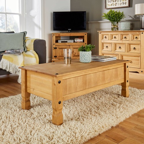 Corona solid pine living - solid, room