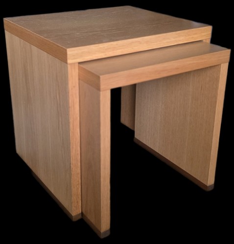 Nest tables solid oak - of,