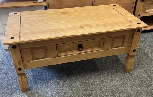Corona coffee table drawer - coffee,