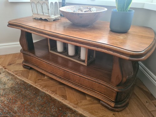 Vintage solid oak antique - solid,