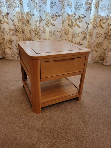 Oak drawer coffee - table, /