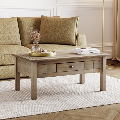Wood coffee table - wood,