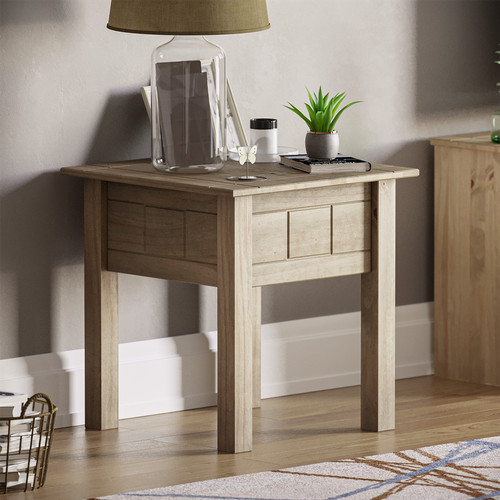 Sale wooden lamp - lamp, table