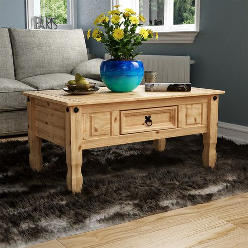Corona coffee table - 1, drawer