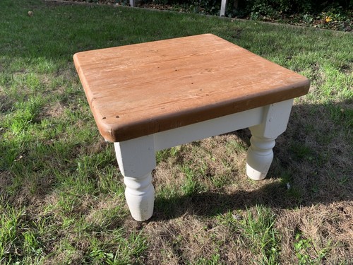 Vintage solid pine - solid, coffee